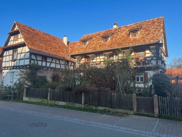 Magnifique maison à colombage à Seebach
