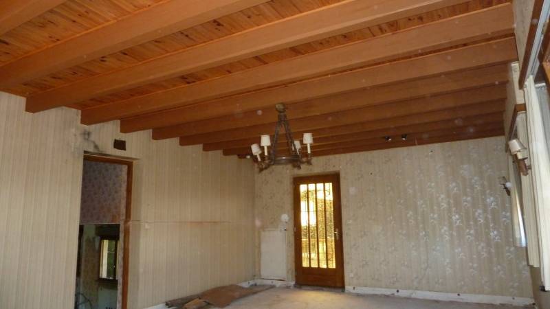 Vente de maison avec terrain au calme