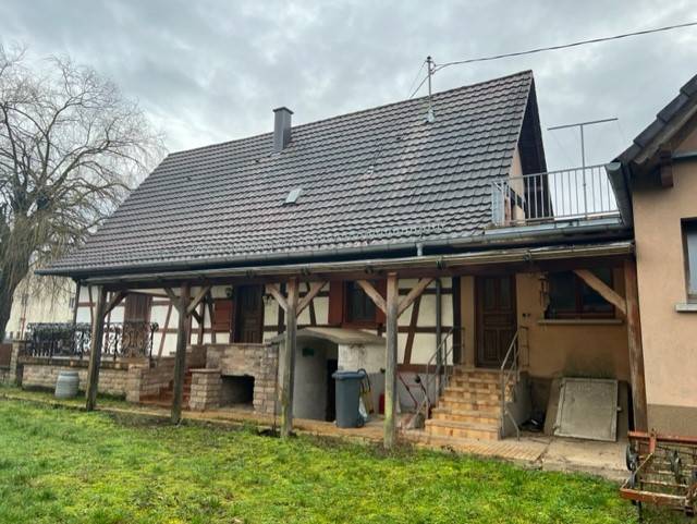 maison avec terrain 67630 Scheibenhard Village avec 2 logements